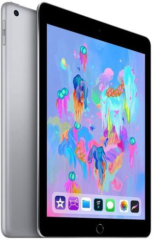 جهاز iPad أوائل 2018 من Apple (9.7 بوصة، Wi-Fi، 32 جيجابايت) - رمادي غامق (تم تجديد Premium) in Kuwait