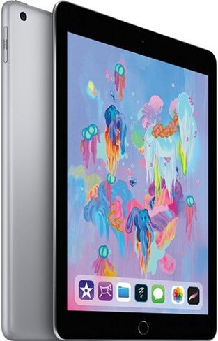 جهاز iPad أوائل 2018 من Apple (9.7 بوصة، Wi-Fi، 32 جيجابايت) - رمادي غامق (تم تجديد Premium) in Kuwait
