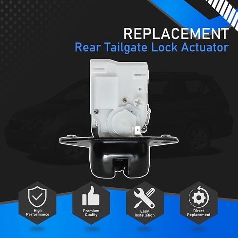 74896-SED-E01 Rear Tailgate Lock Actuator Compatible with 2005 2006 2007 2008 2009 2010 Honda Odyssey Electric Trunk Latch Actuator Replaces 74896SEDE01 74801-SHJ-A11 74801SHJA11 in Saudi Arabia