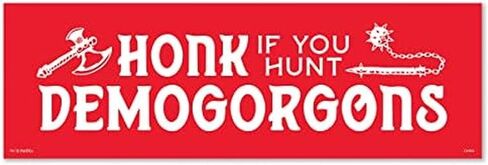 Stranger Things، مغناطيس ممتص للصدمات، Honk If You Hunt Demogorons in Kuwait