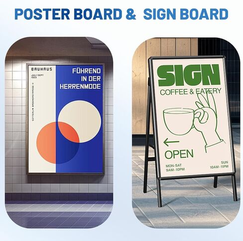 Foam Board 24 x 36 in, 3/16" (5mm) - 3 Pack, White Poster Board, Double Sided Sign Board Foam Board for Mounting, Crafts, Paintings, Art, Display. in Saudi Arabia
