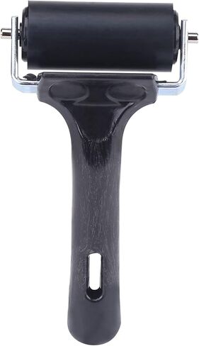 Rubber Brayer Roller, Ink Applicator Art Craft Oil Painting Tool with Nonslip Plastic Handle for Painting, Stamping, Printing in Saudi Arabia