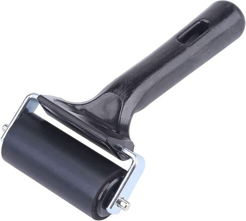 Rubber Brayer Roller, Ink Applicator Art Craft Oil Painting Tool with Nonslip Plastic Handle for Painting, Stamping, Printing in Saudi Arabia