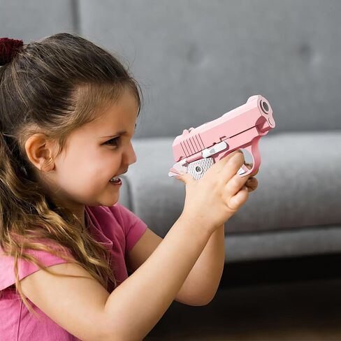 Hikewintoy 2 Pack Cool Fidget Toy Gun، ألعاب صغيرة مطبوعة ثلاثية الأبعاد لتخفيف التوتر، ألعاب تململ مناسبة لتخفيف اضطراب فرط الحركة ونقص الانتباه وتخفيف القلق، للبالغين والأطفال (FID-YTR-P) in Saudi Arabia
