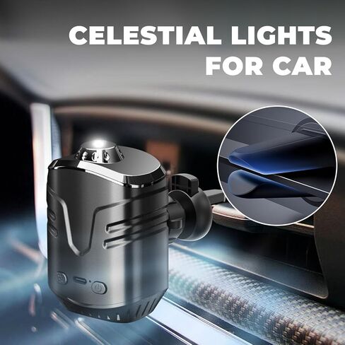 Star Lights for Car, Star Projector with Air Freshener, Ceiling Ambient Light with 6 Scents, Auto On/Off, Vent Clip Accent Light with Diffuser in Kuwait