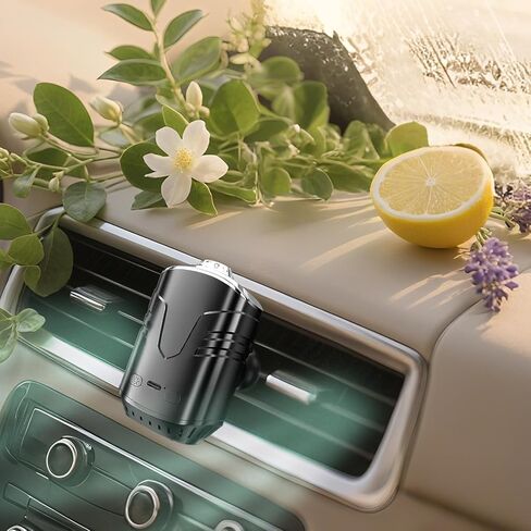 Star Lights for Car, Star Projector with Air Freshener, Ceiling Ambient Light with 6 Scents, Auto On/Off, Vent Clip Accent Light with Diffuser in Kuwait