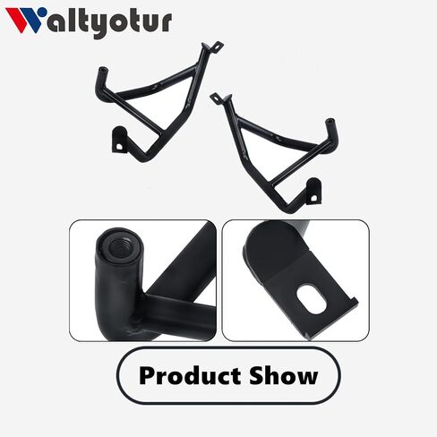 waltyotur Motorcycle Crash Bars Engine Guard Frame Protector Bumper Replacement for 250 400 EX400 2018-2024 in Saudi Arabia