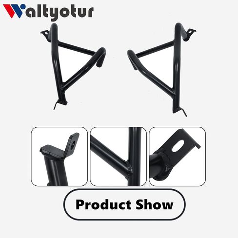 waltyotur Motorcycle Crash Bars Engine Guard Frame Protector Bumper Replacement for 250 400 EX400 2018-2024 in Saudi Arabia