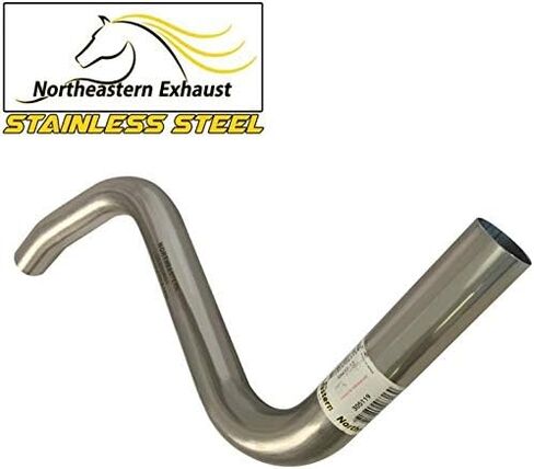 Northeastern Exhaust - Stainless Steel Intermediate Tailpipe Exhaust Muffler compatible with: 2008-2010 Chevy Malibu 2.4L in Saudi Arabia