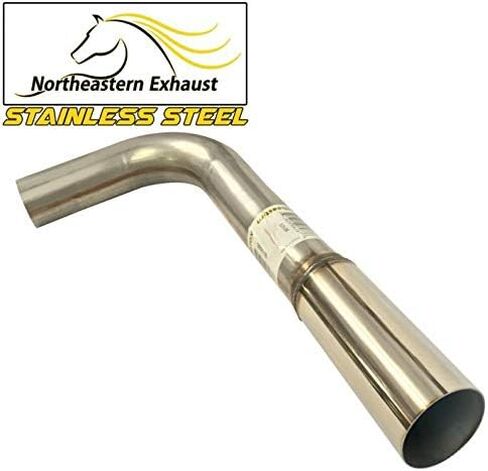 Northeastern Exhaust - Stainless Steel Intermediate Tailpipe Exhaust Muffler compatible with: 2008-2010 Chevy Malibu 2.4L in Saudi Arabia