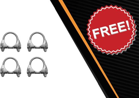 Northeastern Exhaust - Stainless Steel Intermediate Tailpipe Exhaust Muffler compatible with: 2008-2010 Chevy Malibu 2.4L in Saudi Arabia
