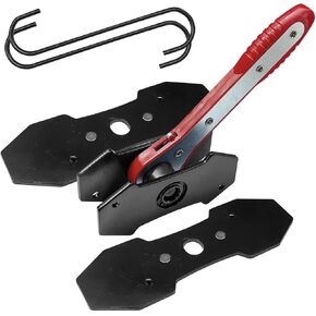 Brake Caliper Press Tool, 360 Degree Auto Swing Car Ratchet Brake Expander Wrench with 2PCS Steel Plates, Car Braking Caliper Hanger Set, Auto Calipers Piston Braking Pad Spreader Tool (1PC) in Kuwait