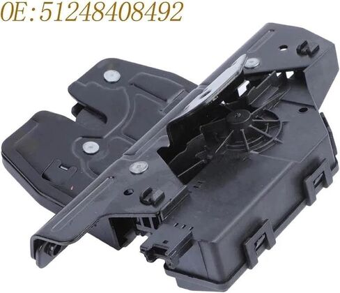 51248408492 سيارة الخلفي الجذع التمهيد غطاء قفل مزلاج المحرك ل BMW ل X5 E53 3.0d 3.0i 4.4i 4.6is 2000 2001 2002 2003 2004 2005 2006 سيارة الخلفي الباب الخلفي التمهيد قفل in Kuwait