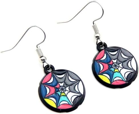 أقراط لآدامز كوسبلاي - أقراط من المينا والمجوهرات والاكسسوارات السلع - هدايا حفلات الهالوين (أ) in Kuwait