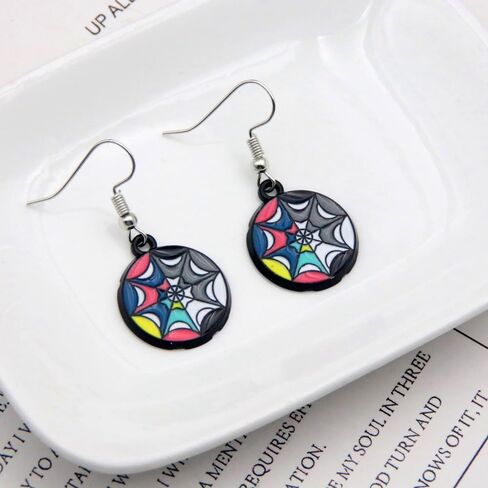 أقراط لآدامز كوسبلاي - أقراط من المينا والمجوهرات والاكسسوارات السلع - هدايا حفلات الهالوين (أ) in Kuwait