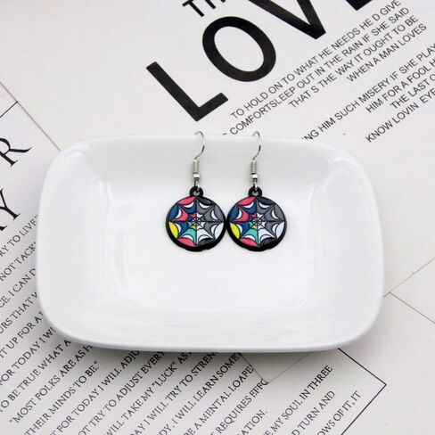 أقراط لآدامز كوسبلاي - أقراط من المينا والمجوهرات والاكسسوارات السلع - هدايا حفلات الهالوين (أ) in Kuwait