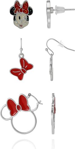 Fashion Minnie and Mickey Mouse Earring Set in Kuwait