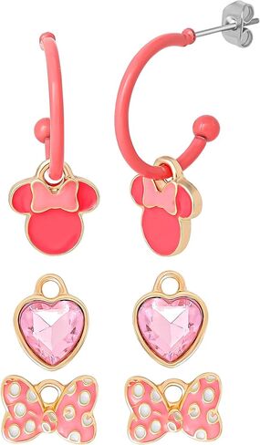 Fashion Minnie and Mickey Mouse Earring Set in Kuwait