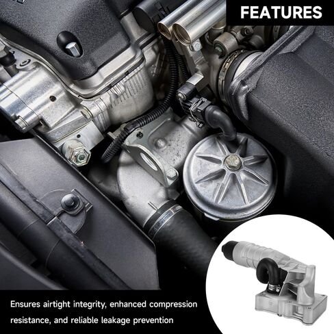 Oil Filter Housing Adapter 2711801410 - Aluminum Alloy Replacement for Mercedes-Benz SLK250 Base 4 Cyl 1.8 L GAS 2012-2015 - Oil Cooler Assembly with O-Ring Seals & Heat-Resistant Design in Saudi Arabia
