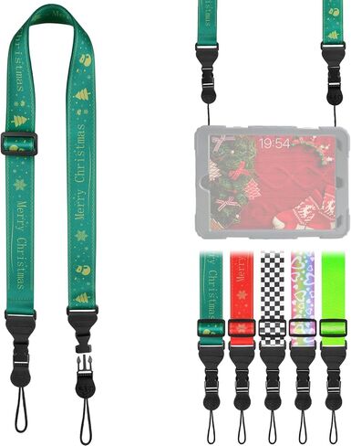 FIEIL Nylon iPad Strap, Adjustable Camera Neck Strap, Comfortable Shoulder Strap for Bags, Cellphone Tablet, Camera, Laptop, Binocular, Luggage Bag (Blue Universal Shoulder Strap) in Kuwait