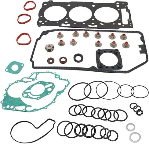 420296565 مجموعة حشية إعادة بناء المحرك مناسبة لـ Sea Doo 4-Tec GTI GTX RXP X RXT X Wake 130 155 185 215 255 260، مجموعة حشية الرأس الكاملة استبدال 420888862 420890082 in Saudi Arabia