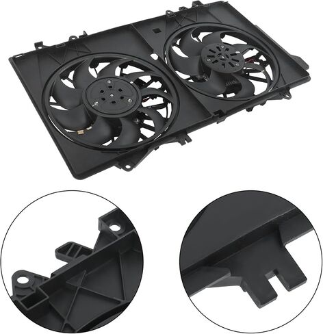 مروحة تبريد المبرد Assy مع استبدال محرك بدون فرش لمازدا CX-5 2019-2024 L4 2.5L PX3515025A PX3515025 in Saudi Arabia