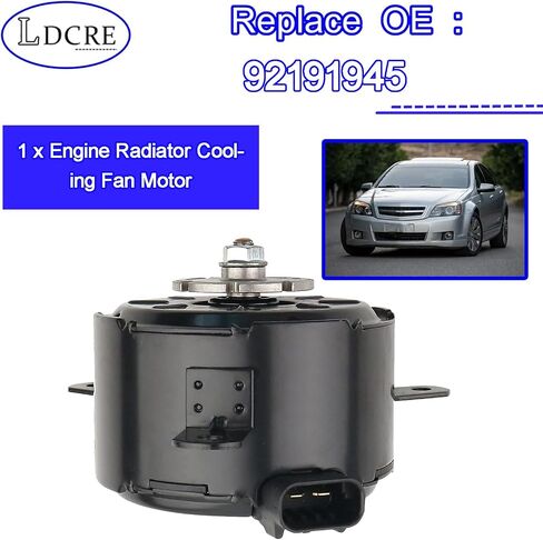 استبدال محرك مروحة تبريد المحرك لـ 2008-2009 Pontiac G8 & 2011 Chevy Caprice، OEM Fit 92191945 مجموعة مروحة تبريد المحرك in Saudi Arabia