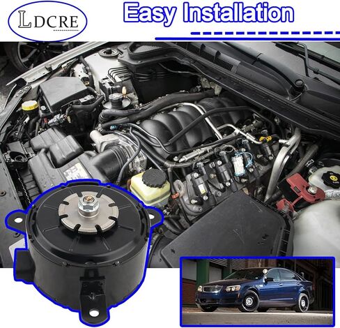 استبدال محرك مروحة تبريد المحرك لـ 2008-2009 Pontiac G8 & 2011 Chevy Caprice، OEM Fit 92191945 مجموعة مروحة تبريد المحرك in Saudi Arabia