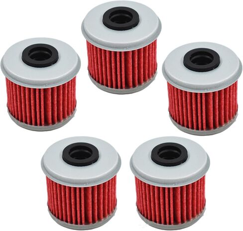 5 قطعة استبدال فلتر الزيت لهوندا CRF150R CRF150RB CRF250R CRF250X CRF450R CRF450X TRX450R 2002-2017 in Saudi Arabia