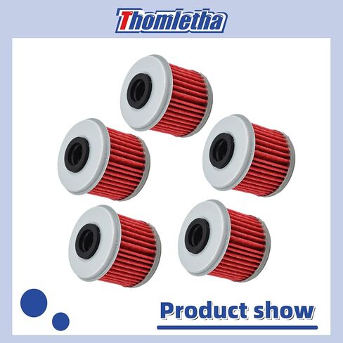 5 قطعة استبدال فلتر الزيت لهوندا CRF150R CRF150RB CRF250R CRF250X CRF450R CRF450X TRX450R 2002-2017 in Saudi Arabia