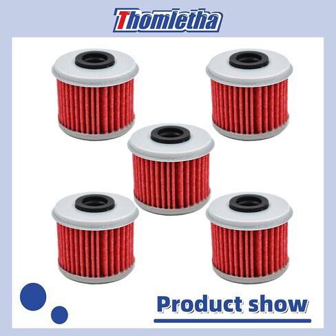 5 قطعة استبدال فلتر الزيت لهوندا CRF150R CRF150RB CRF250R CRF250X CRF450R CRF450X TRX450R 2002-2017 in Saudi Arabia