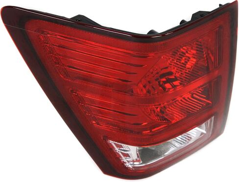 Evan Fischer Tail Light Assembly Compatible with 2007-2010 Jeep Grand Cherokee, Halogen Driver Side With bulb CH2800172 in Saudi Arabia