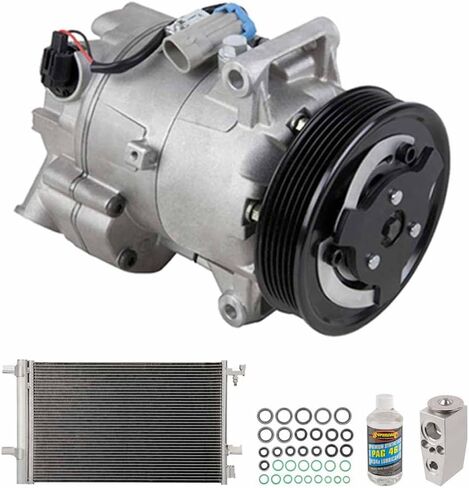 لمجموعة مكيف الهواء تشيفي كروز 2011 مع مكثف ومجفف ضاغط التيار المتردد - BuyAutoParts 61-89356R6 جديد in Saudi Arabia