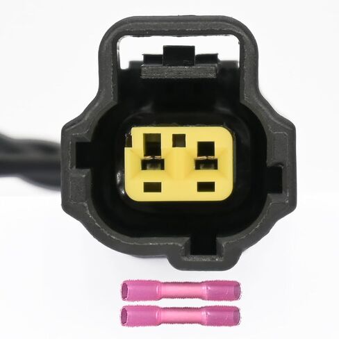 Egr Vacuum Solenoid Valve Vs63 Connector Wiring Harness Pigtail Plug Wire 1997-2008 Compatible with Ford Contour F150 E150 E250 E350 Escape Expedition Explorer Taurus Replaces# F57Z9J459C in Saudi Arabia