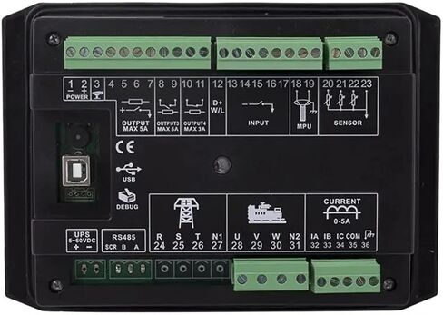 DC40D DC42D DC40DR DC42DR MK3 Diesel Generator Set Controller Module Genset Parameters Monitoring(DC42D MK3) in Saudi Arabia