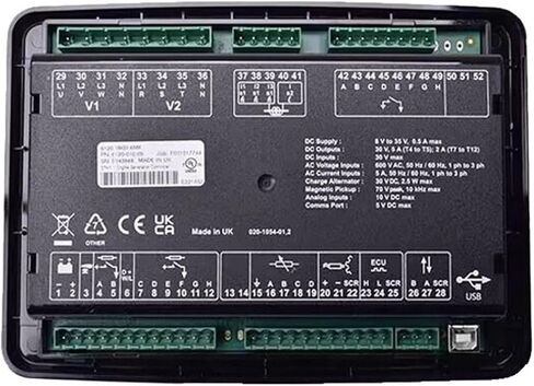DSE6120 السيارات وقف وحدة تحكم بالمولد وحدة التحكم قطع غيار مجموعة مولد الديزل DSE6110 (نسخة DSE6120) in Saudi Arabia