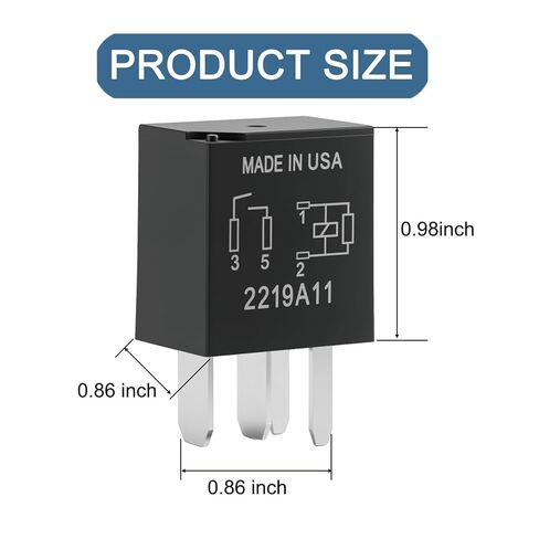 8Pcs nqnqvl Relay 8T2T-14B192-AA, 12VDC 4 Pins Automotive Relay, Compatible with Select Ford Vehicles in Kuwait