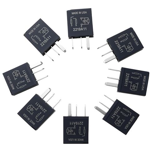 8Pcs nqnqvl Relay 8T2T-14B192-AA, 12VDC 4 Pins Automotive Relay, Compatible with Select Ford Vehicles in Kuwait