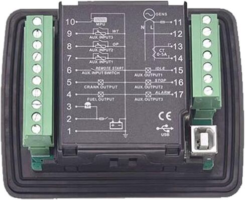 DC30D Small Diesel Genset Controller Panel Generator USB programmable PC Connection DC30D in Saudi Arabia