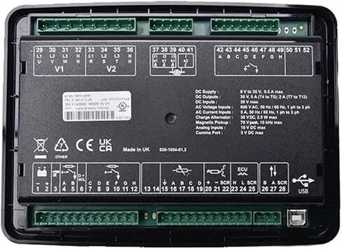 عدة xeon 6110 6120 استبدال DSE6110 DSE6120 وحدة تحكم بالمولد وحدة البدء التلقائي لوحة التحكم في مولد الديزل (نسخة DSE6120) in Saudi Arabia