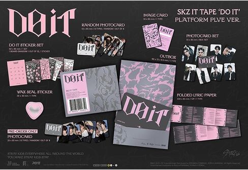 (إصدار منصة PLVE.) STRAYKIDS - SKZ IT TAPE [DO IT] in Kuwait