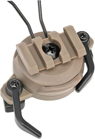 Outdoor Helmet Rail Helmet Ear Muffs Rail Earphones Headphones Helmet Rail Ear Fast Helmet Accessories in Saudi Arabia