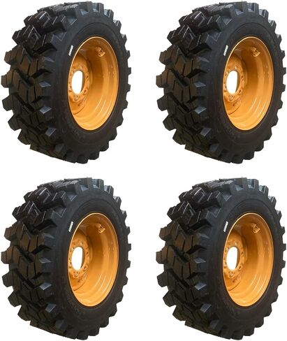مجموعة من 4 إطارات شديدة التحمل 10-16.5 Forerunner SKS-9 انزلاقية على العجلات/الحواف (6 عروات) للحافظة 1840، 1838، 1835 والمزيد - 10X16.5-12 PLY - جر جيد للثلج - مداس التنظيف الذاتي (SKS753 STYLE) in Kuwait