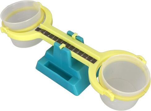 Acouto Plastic Classroom Double Bucket Educational Plastic Kids Students Scale Mass Measurement Teaching Hands On Way to Learn About Weight and Measurement Toys & GamesLearning & in Saudi Arabia