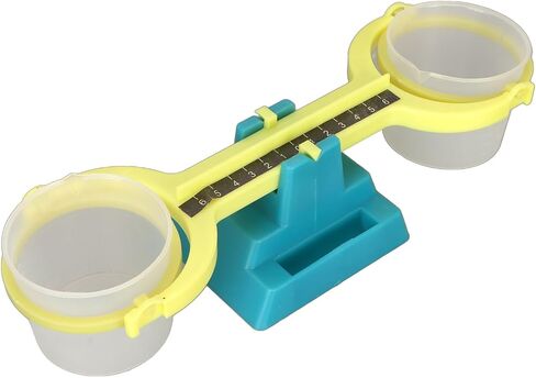 Acouto Plastic Classroom Double Bucket Educational Plastic Kids Students Scale Mass Measurement Teaching Hands On Way to Learn About Weight and Measurement Toys & GamesLearning & in Saudi Arabia