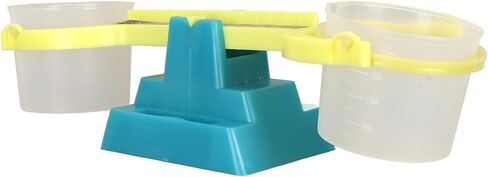 Acouto Plastic Classroom Double Bucket Educational Plastic Kids Students Scale Mass Measurement Teaching Hands On Way to Learn About Weight and Measurement Toys & GamesLearning & in Saudi Arabia