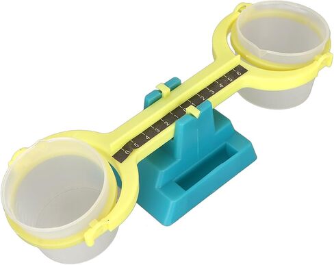 Acouto Plastic Classroom Double Bucket Educational Plastic Kids Students Scale Mass Measurement Teaching Hands On Way to Learn About Weight and Measurement Toys & GamesLearning & in Saudi Arabia