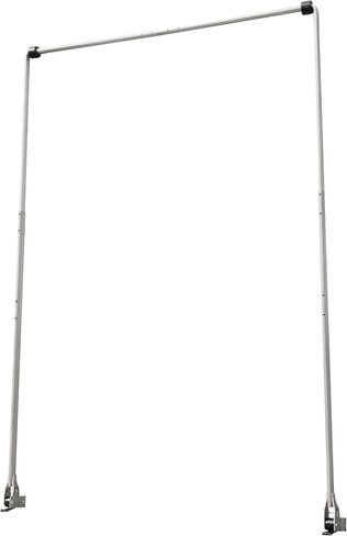 مجموعة كاملة من ذراع قماش القنب لشاحنة التفريغ المصنوعة من الألومنيوم للمقطورة، طقم نظام ذراع قماش القنب الفضي ذو 4 زنبرك يناسب حتى سرير 24 بوصة (الأذرع فقط) in Kuwait