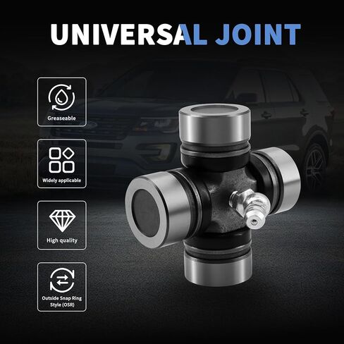 Universal Joint 1000 Series 0.938" x 1.500" Greasable Inside Snap Ring U-Joint Kit in Saudi Arabia