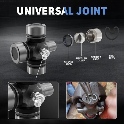 Universal Joint 1000 Series 0.938" x 1.500" Greasable Inside Snap Ring U-Joint Kit in Saudi Arabia